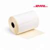 DHL verzendetiketten, 102 x 210 mm, 810 etiketten, Thermisch ECO, wit, permanent, kern 76 mm