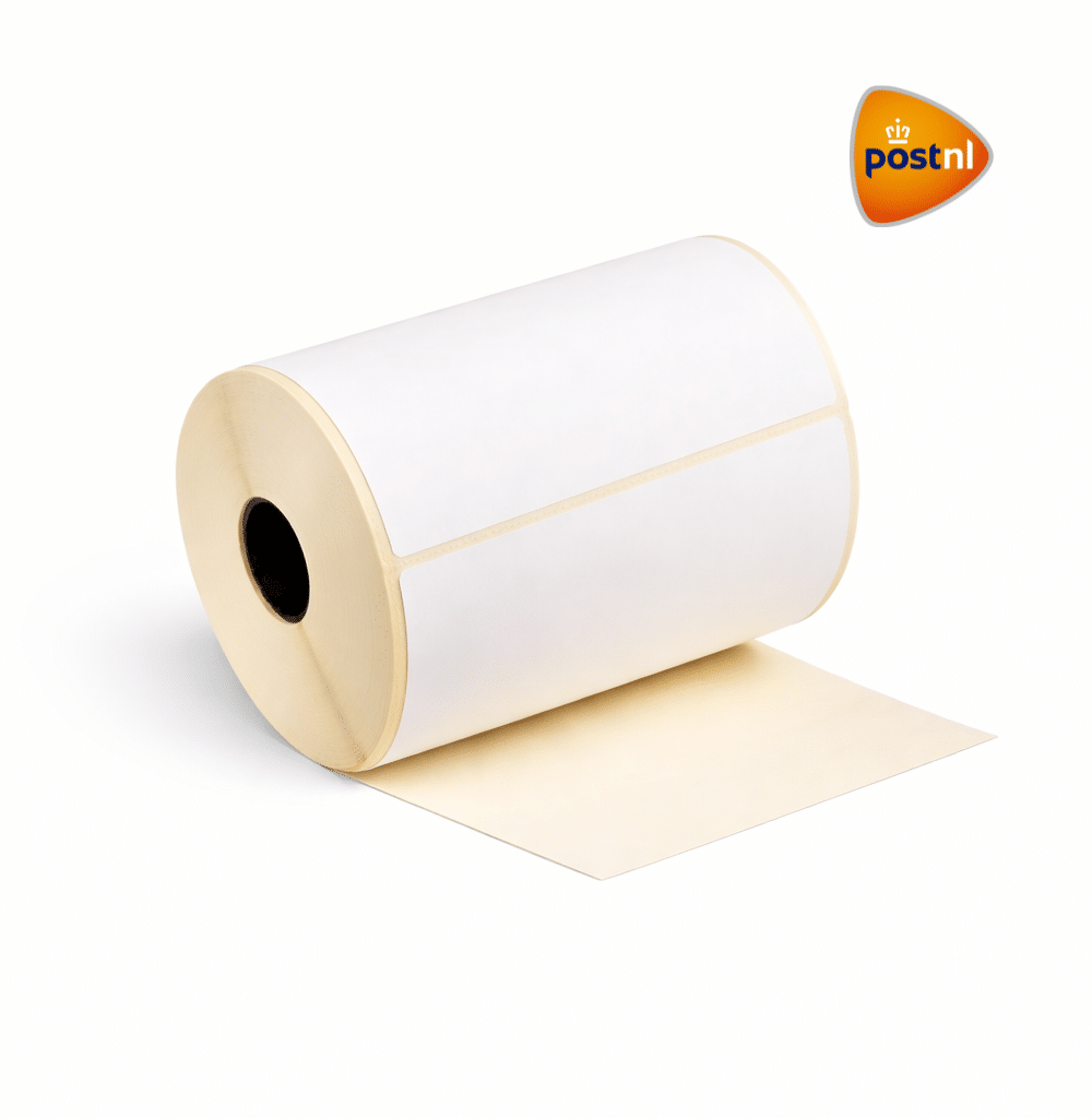 DHL verzendetiketten, 102 x 210 mm, 810 etiketten, Thermisch ECO, wit, permanent, kern 76 mm