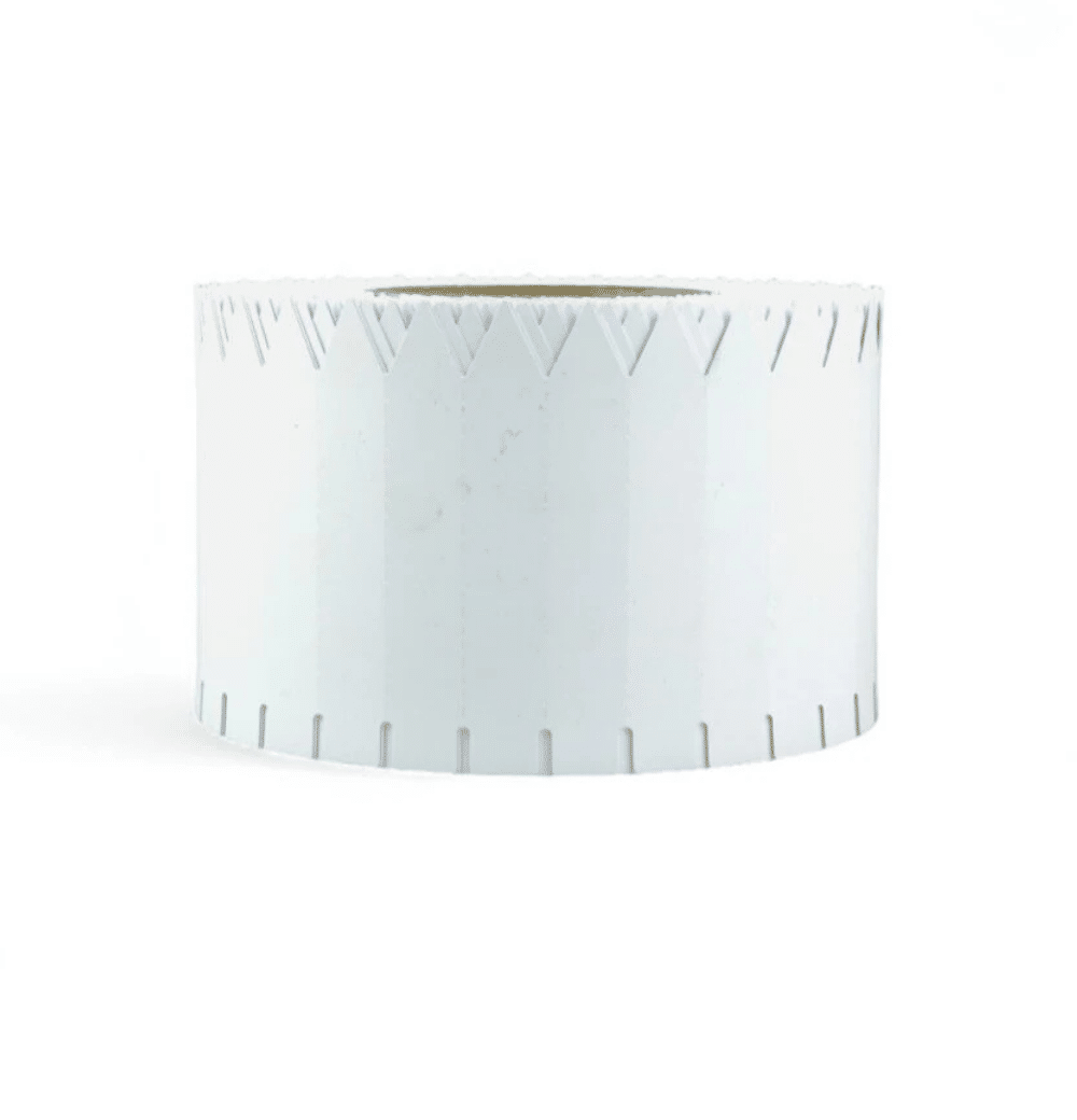 Steeketiket basic, 100 x 20 mm, 1250 etiketten per rol, kern 76 mm, wit