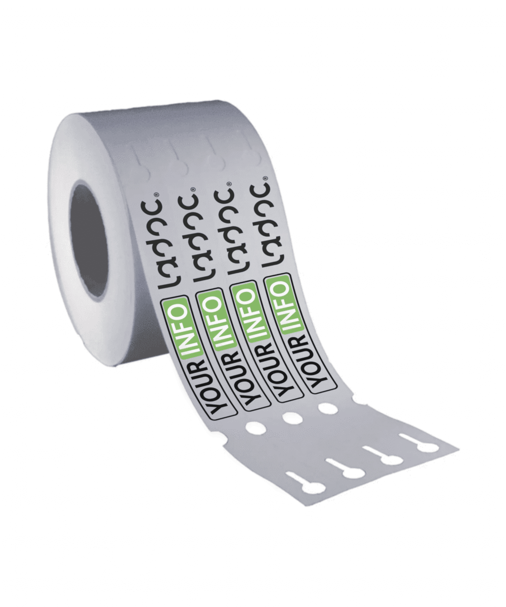 Bedrukte sleuf etiketten ( alle typen )