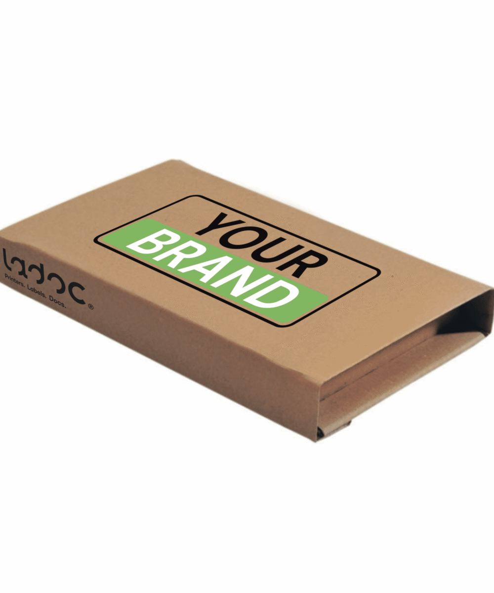 Boekverpakkingen met bedrukking (alle typen)