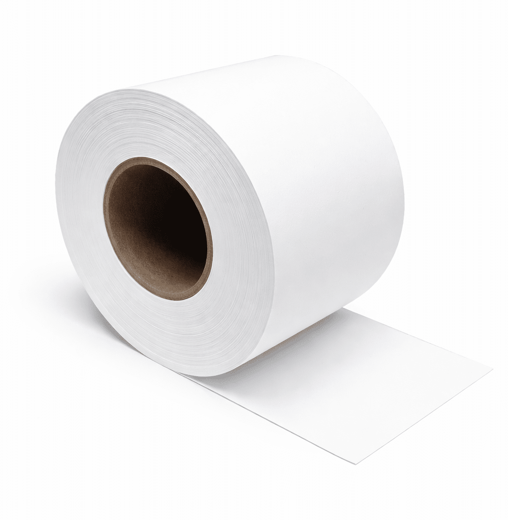 Thermische etiket, TOP, verwijderbaar, Linerless