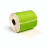 Thermische etiket, 150 mm x 102 mm Groen, 500 etiketten per rol, kern 25 mm, Thermisch ECO, permanent