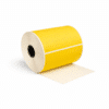 Thermische etiket, 150 mm x 102 mm Geel, 500 etiketten per rol, kern 25 mm, Thermisch ECO, permanent