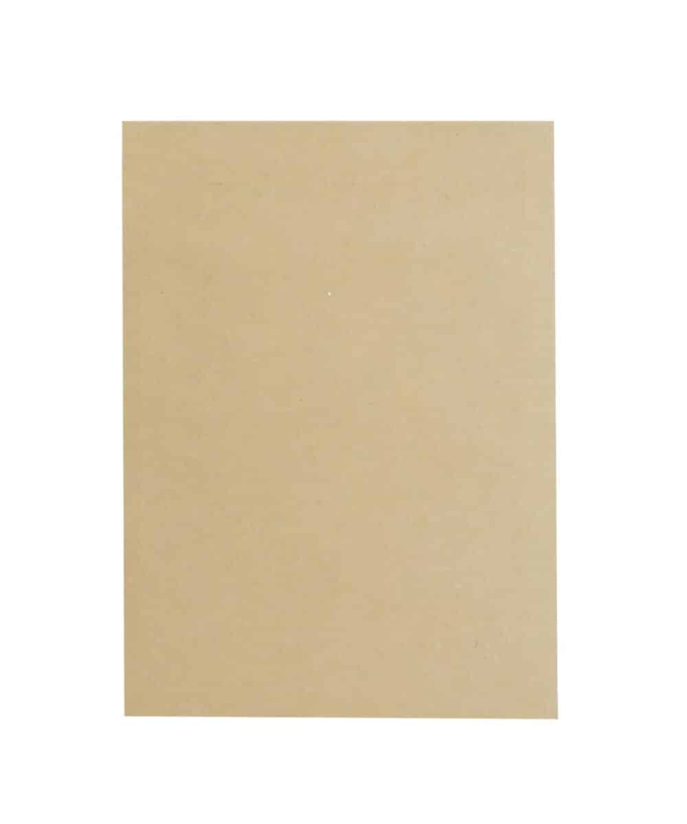 Voorkant Kraftpapier verzendzakken met 2 plakstrips