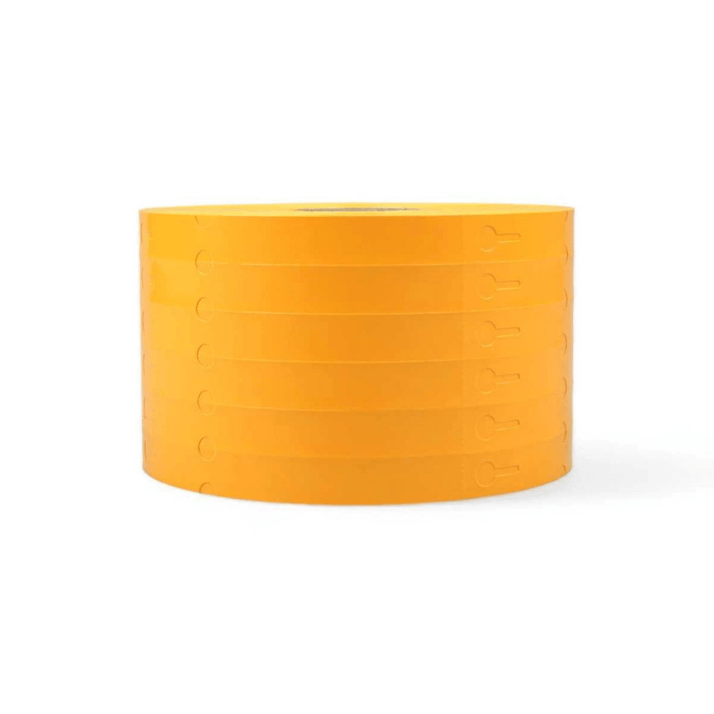 Thermisch sleufetiket, 160 x 17 mm, 4000 etiketten per rol, kern 76 mm, diverse kleuren - Afbeelding 5