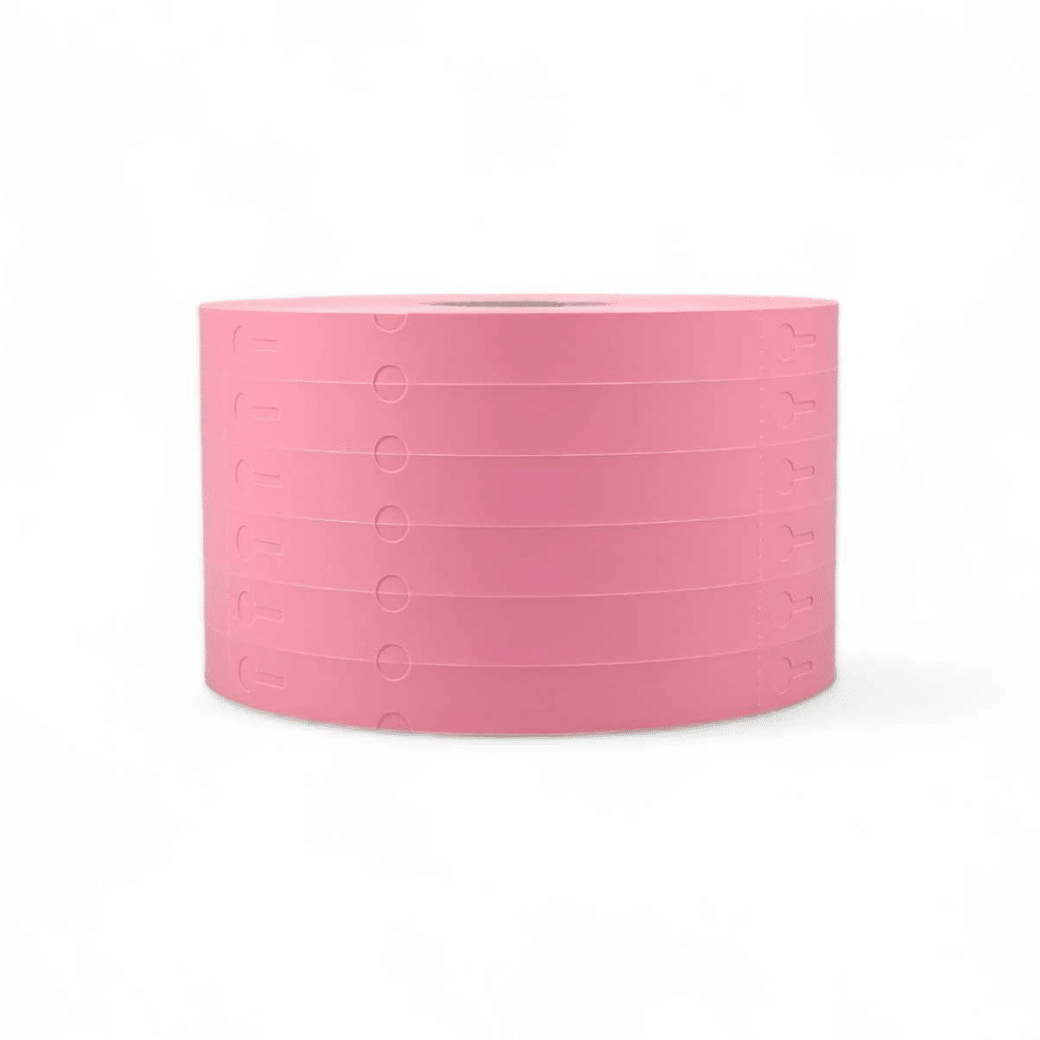 Thermisch sleufetiket, 160 x 17 mm, 4000 etiketten per rol, kern 76 mm, diverse kleuren - Afbeelding 6