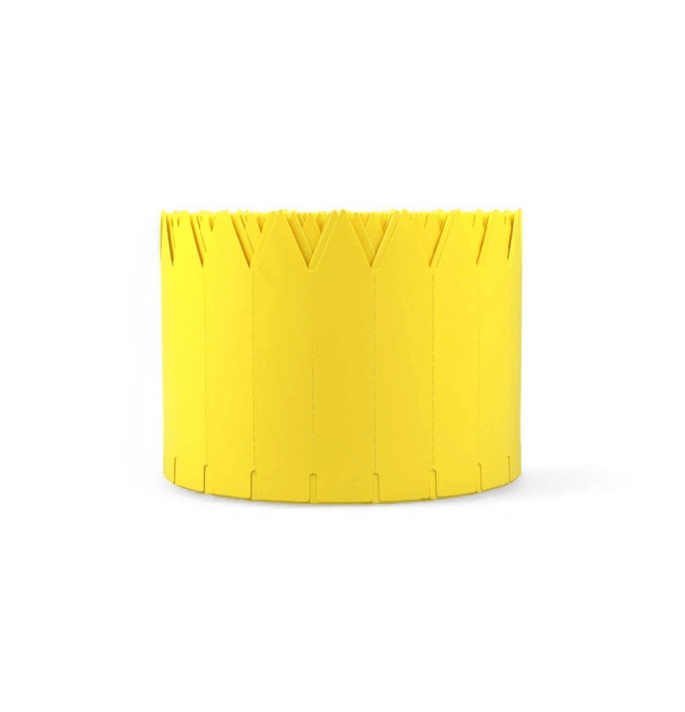 Alternative view of Steeketiket basic, 120 mm x 25 mm, 2000 etiketten per rol, kern 76 mm, diverse kleuren