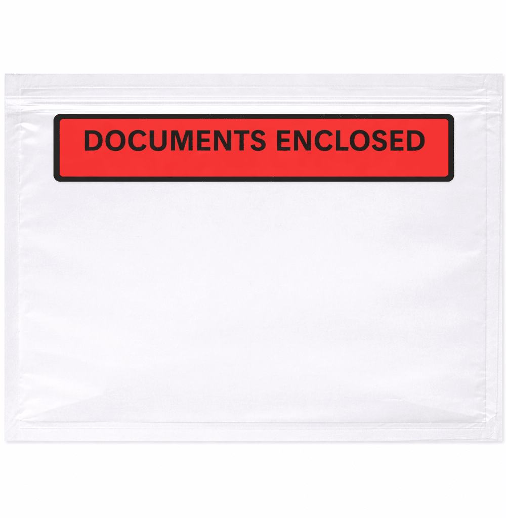 Paklijstenvelop C6 165 x 122 mm – PP – Documents Enclosed