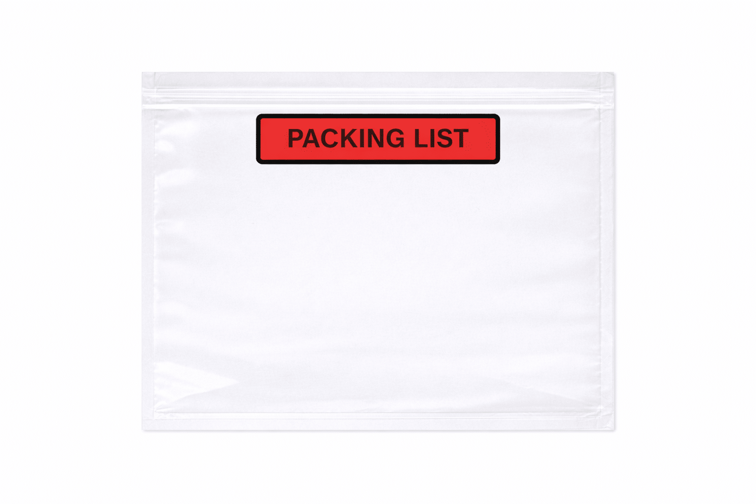 Paklijstenvelop C6 165 x 122 mm – PP – Packing List