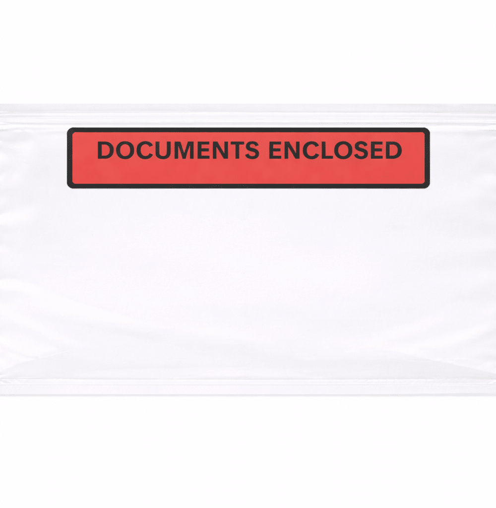 Paklijstenvelop DL 225 x 122 mm – PP – Documents Enclosed