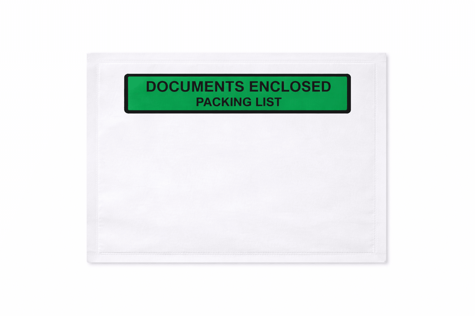 Paklijstenvelop C6 165 x 125 mm – Papier – Documents Enclosed / Packing List